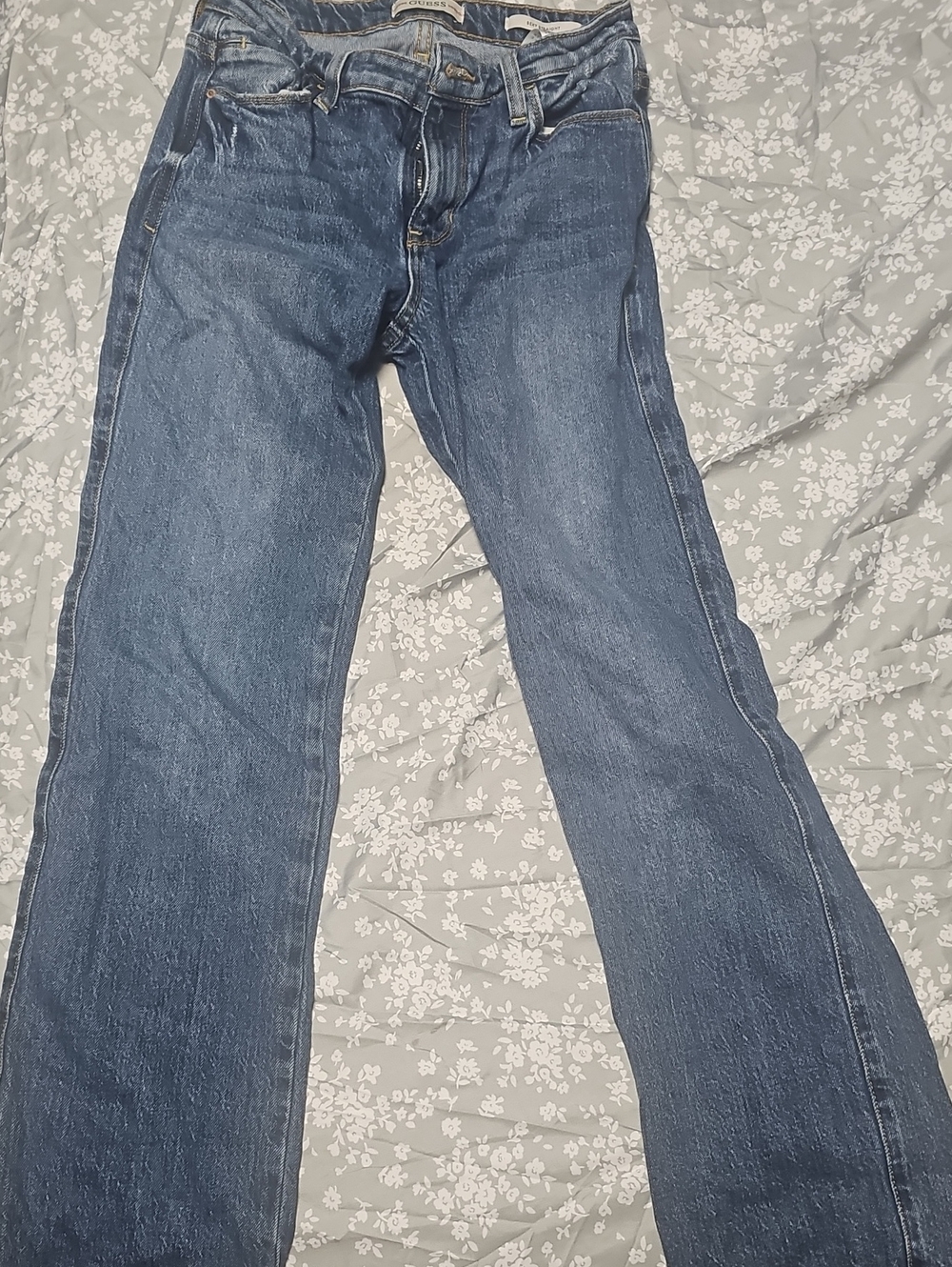 Classic Women’s Straight-Leg Jeans in Dark Blue